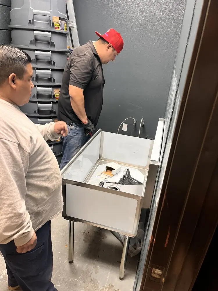 Commercial plumbing and sink installation in Oceola Lake